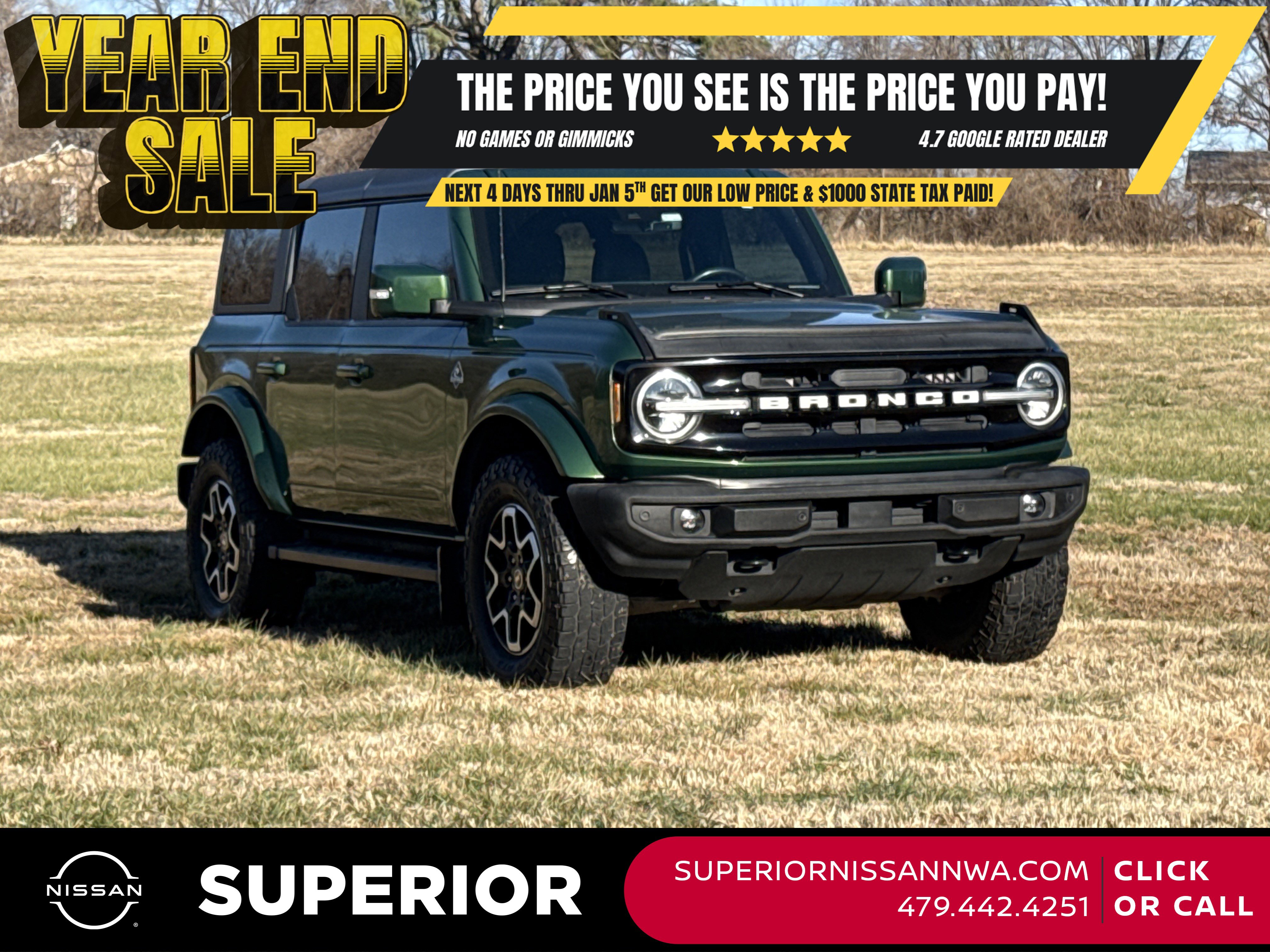 2022 Ford Bronco 4-Door Outer Banks's photo