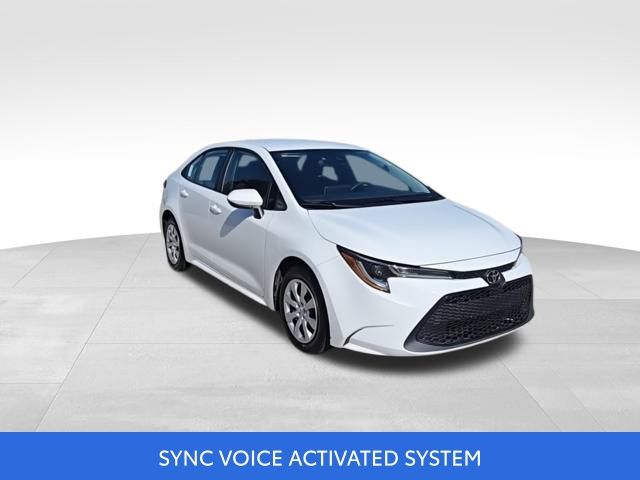 Certified 2021 Toyota Corolla LE with VIN 5YFEPMAE8MP182562 for sale in Glendale, WI