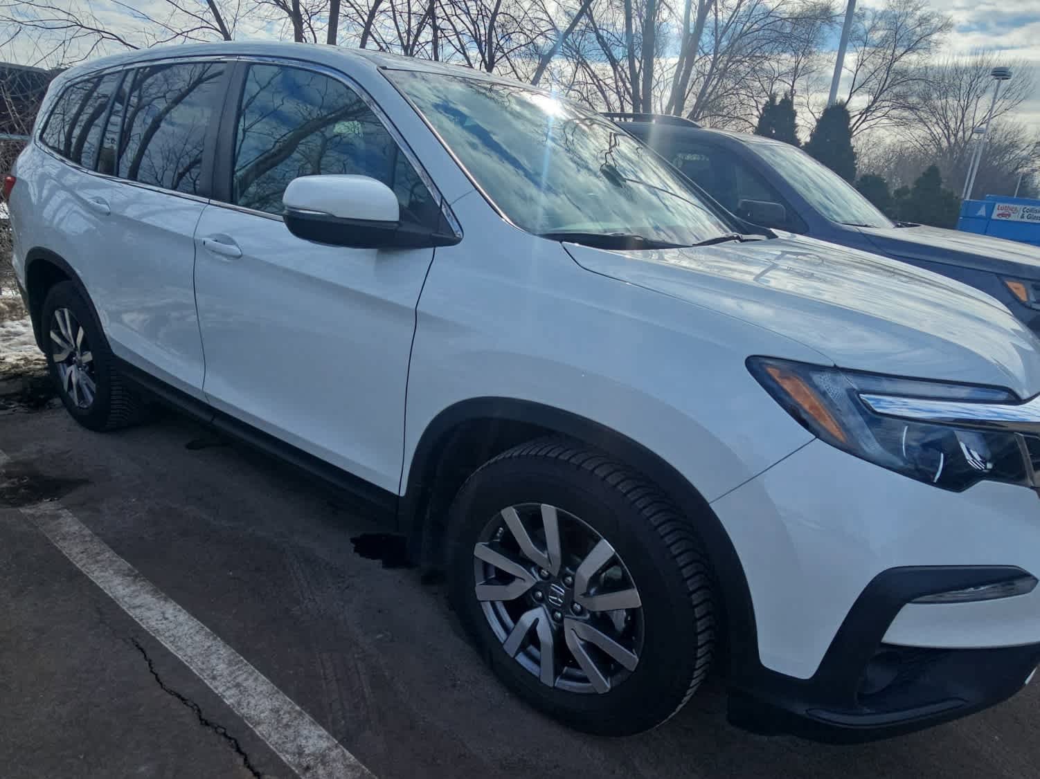 Certified 2020 Honda Pilot EX-L with VIN 5FNYF6H58LB052552 for sale in Hopkins, Minnesota