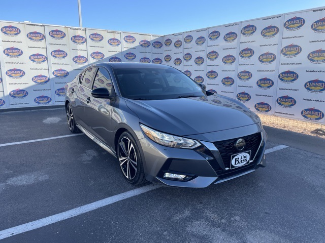 Used 2021 Nissan Sentra SR with VIN 3N1AB8DV5MY230389 for sale in San Angelo, TX