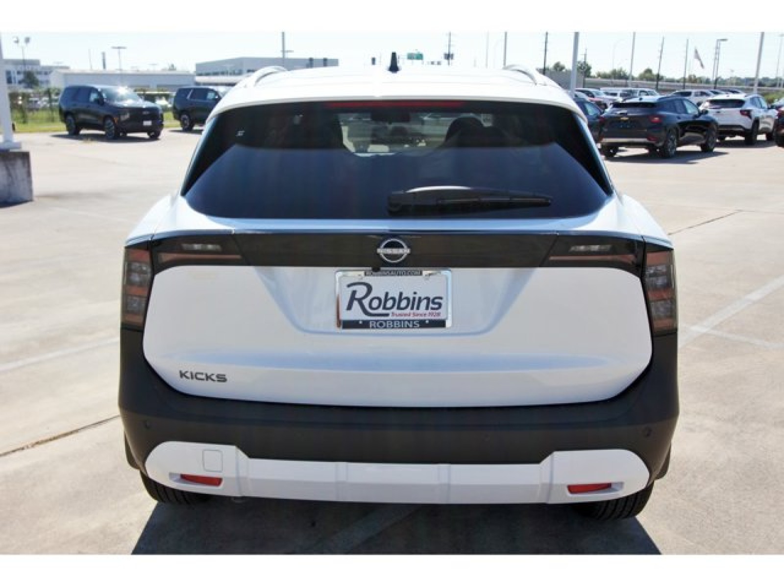 2026 Nissan Kicks SV White at Robbins Nissan