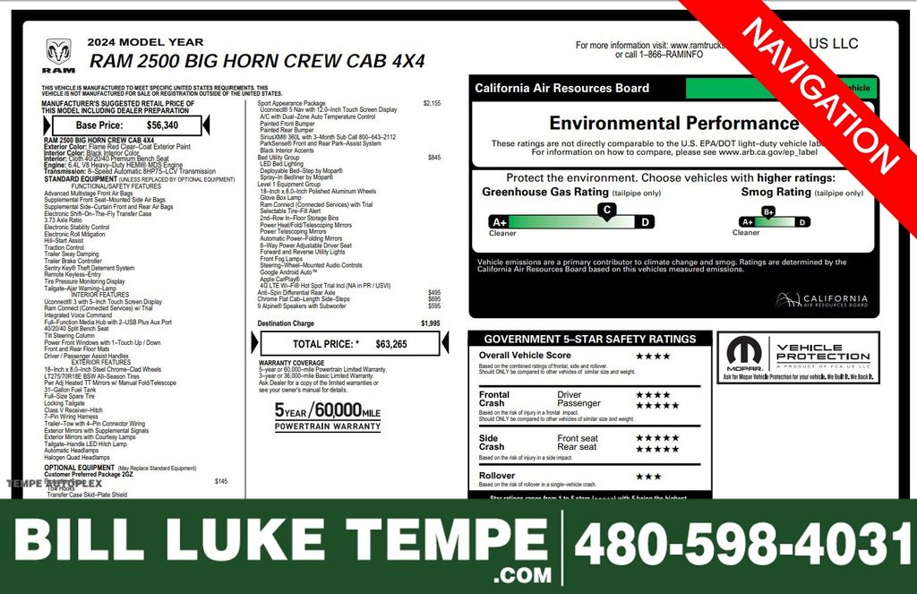 2024 RAM Ram 2500 Pickup Big Horn's photo