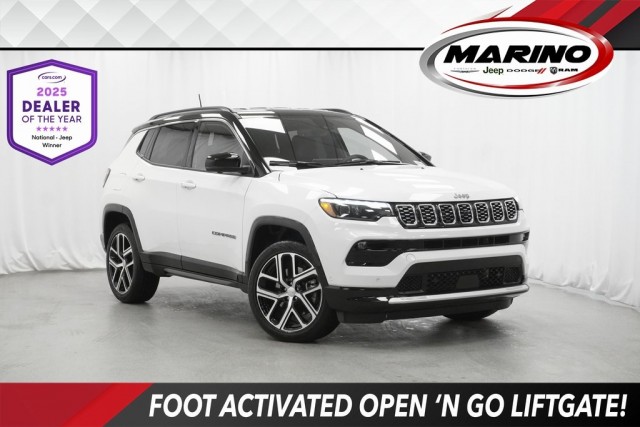 CERTIFIED PRE-OWNED 2024 JEEP COMPASS LIMITED WITH NAVIGATION & 4WD