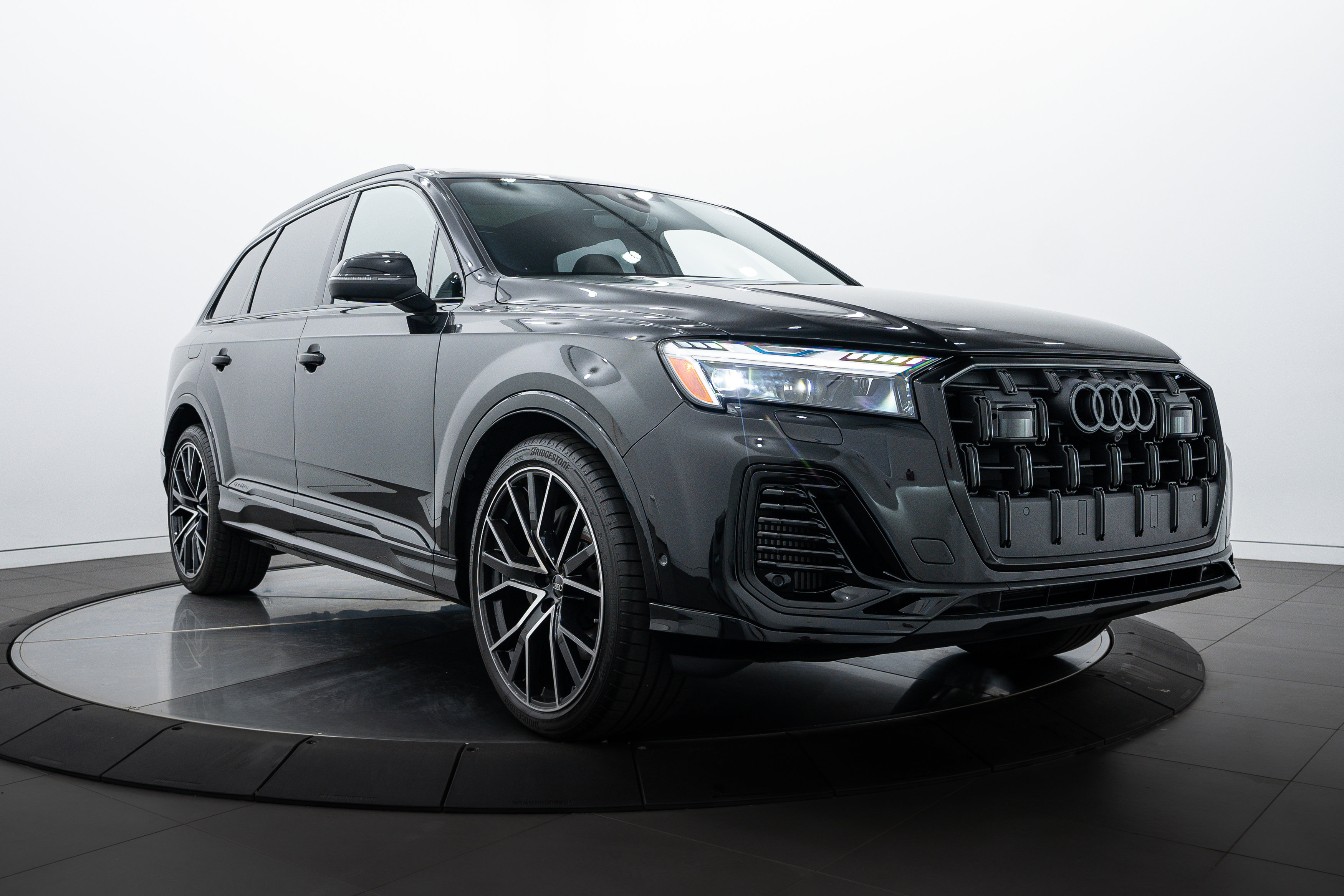 Certified Used 2025 Mythos Black Metallic Audi Prestige image 1