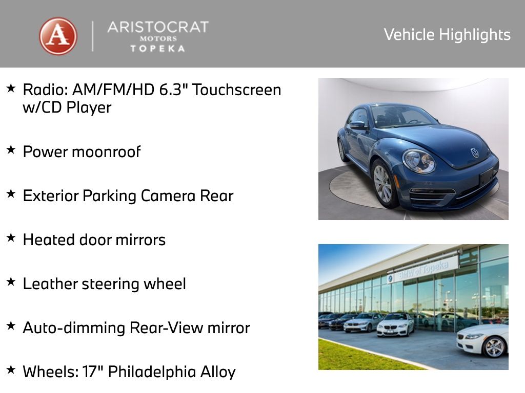 Used 2018 Volkswagen Beetle SE with VIN 3VWJD7AT4JM728538 for sale in Kansas City