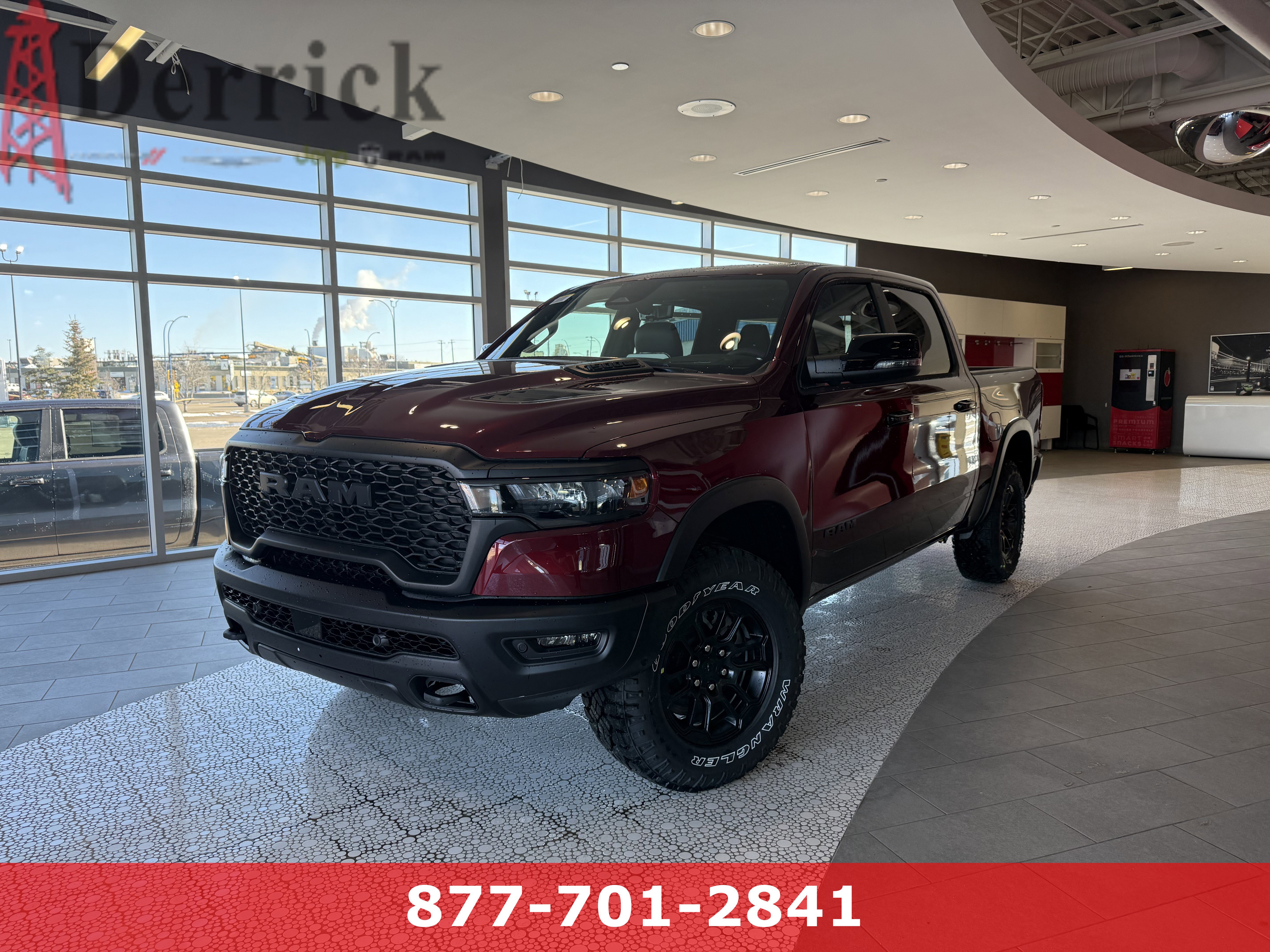 New 2025 Red Pearl Ram Rebel image 1