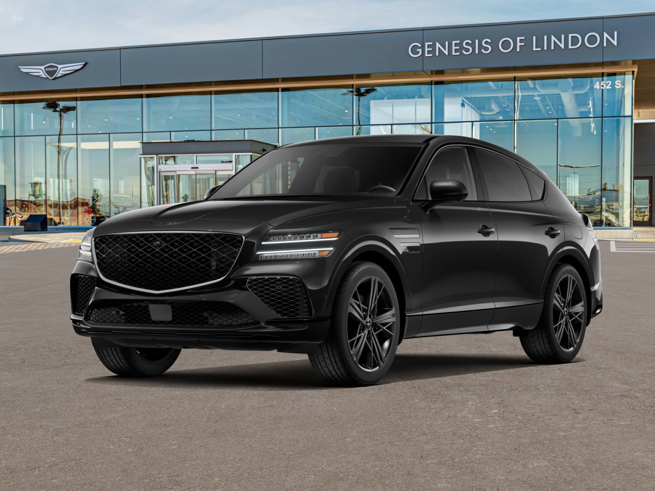 2026 GENESIS GV80 Coupe E-SC Prestige Black's photo