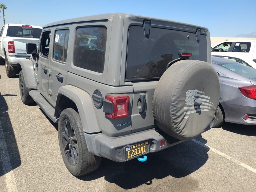 2022 Jeep Wrangler Unlimited Sahara 4xe photo 4