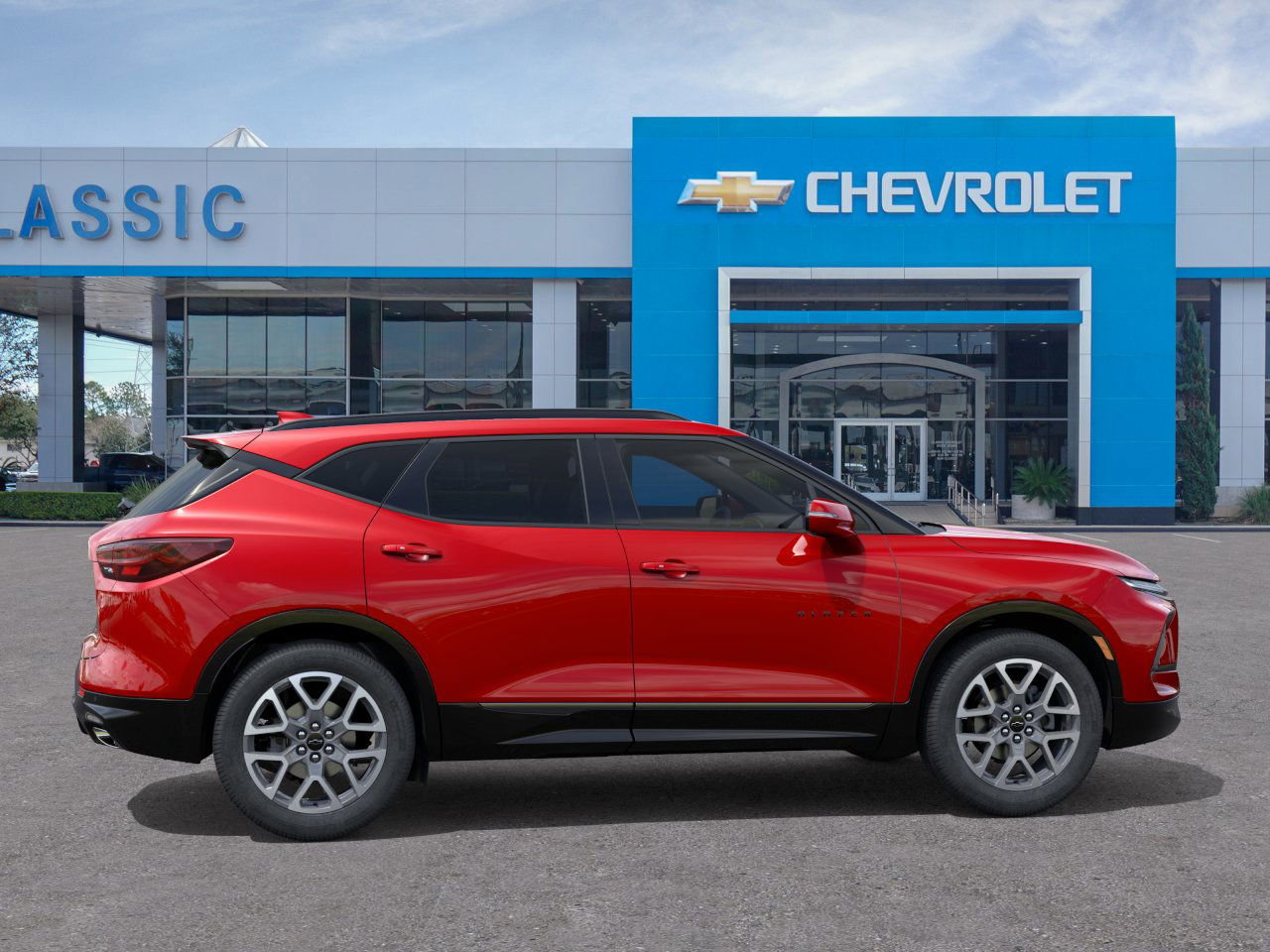 2025 Chevrolet Blazer RS Red at Robbins Nissan