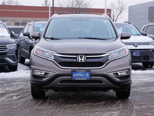 Used 2015 Honda CR-V EX-L with VIN 2HKRM4H71FH616385 for sale in Inver Grove Heights, Minnesota