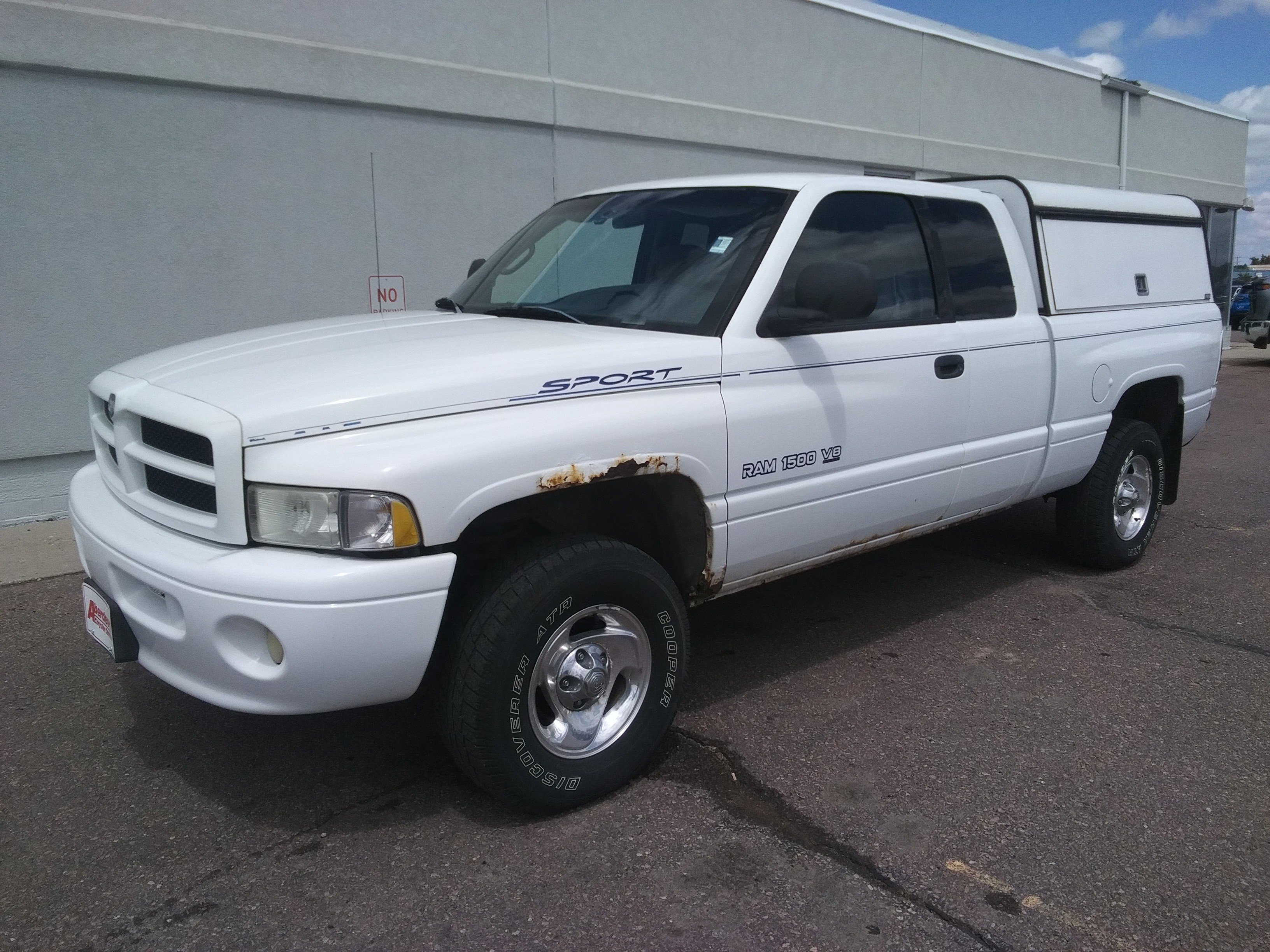 Used 1999 Dodge Ram Pickup ST with VIN 3B7HF13Z3XG245379 for sale in Aberdeen, SD