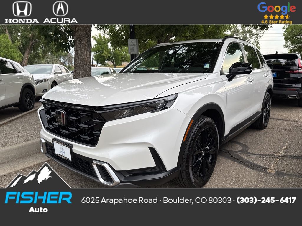 Certified Used 2025 Platinum White Pearl Honda Sport Touring image 1