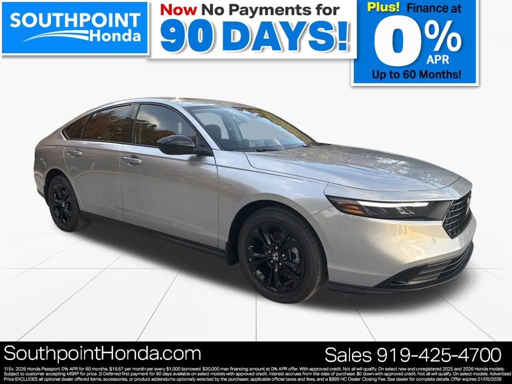 2025 Honda Accord SE's photo