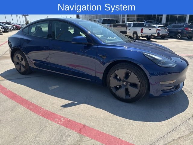 Used 2022 Tesla Model 3 Base with VIN 5YJ3E1EA4NF345935 for sale in Fort Worth, TX