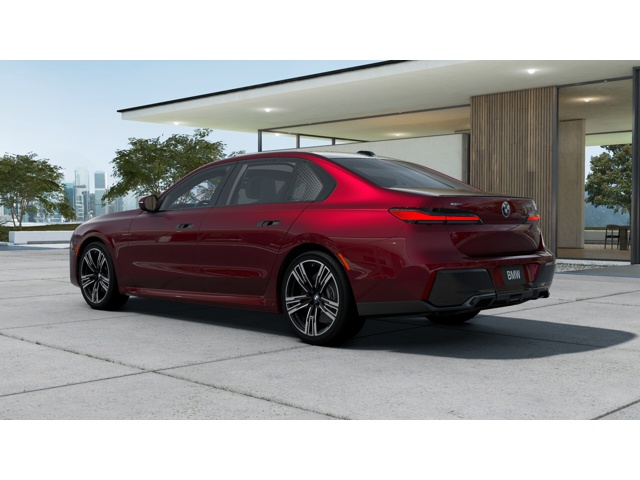 New 2025 Aventurin Red Metallic BMW 760i xDrive image 2