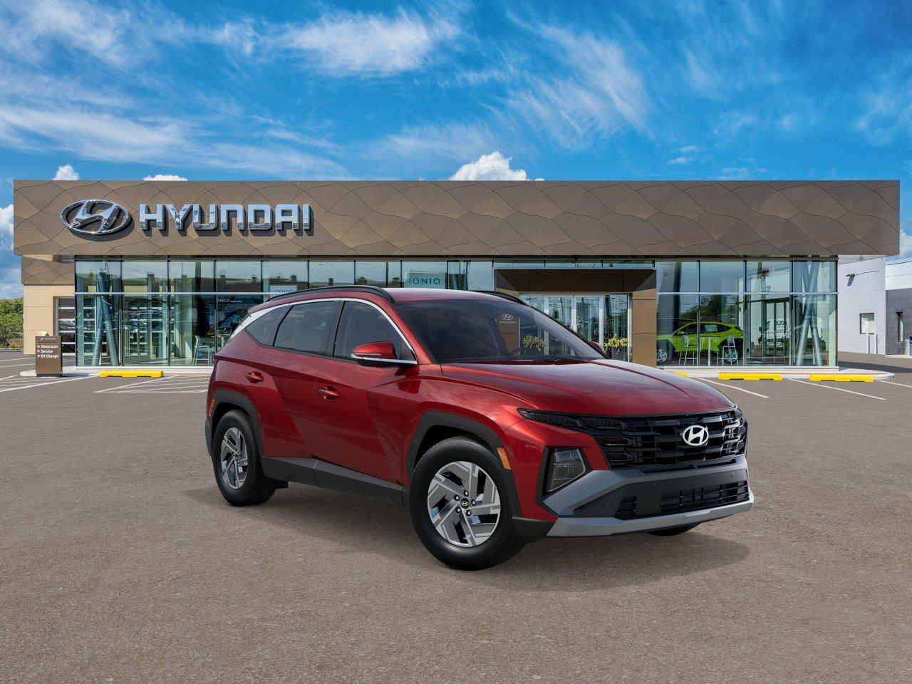 2025 Hyundai Tucson Hybrid Blue photo 2
