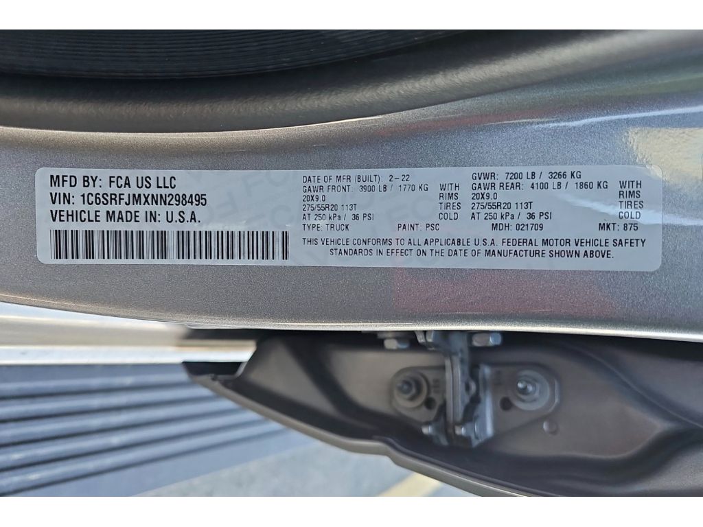 2022 Ram 1500 Laramie photo 7