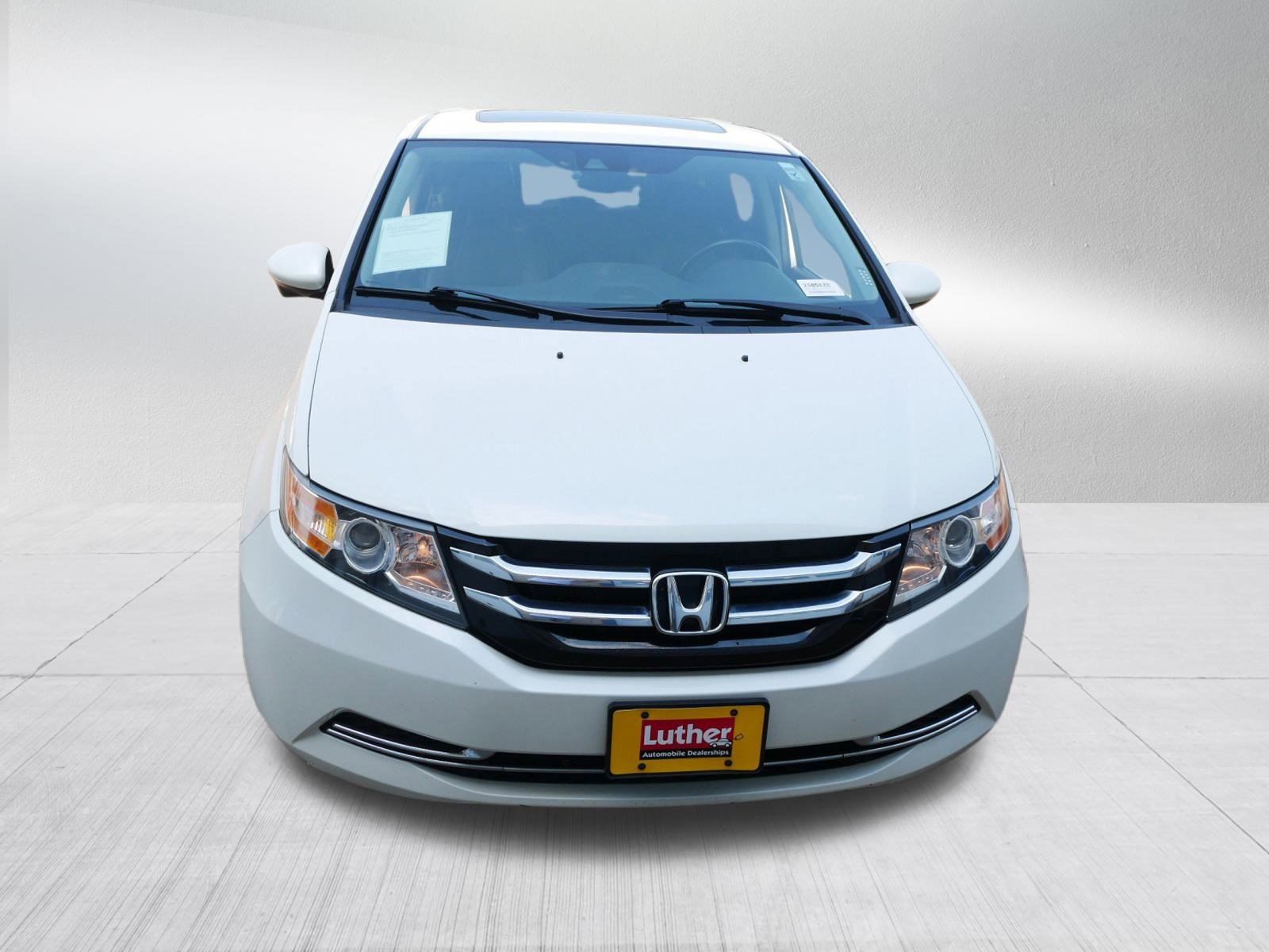 Used 2014 Honda Odyssey EX-L with VIN 5FNRL5H65EB067030 for sale in Coon Rapids, Minnesota