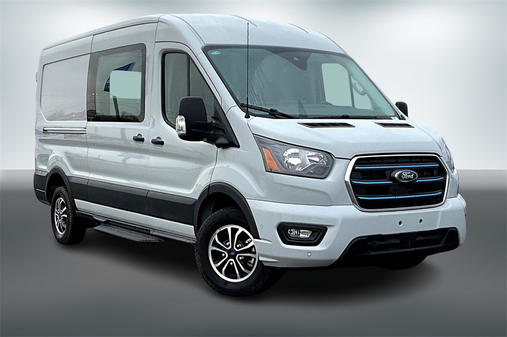 New 2023 Avalanche Gray Metallic Ford Cargo Van image 1