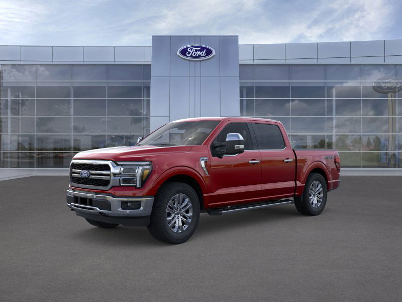 New 2025 Rapid Red Metallic Tinted Clearcoat Ford LARIAT image 1