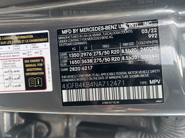 2022 Mercedes Benz GLE 350 4MATIC photo 56