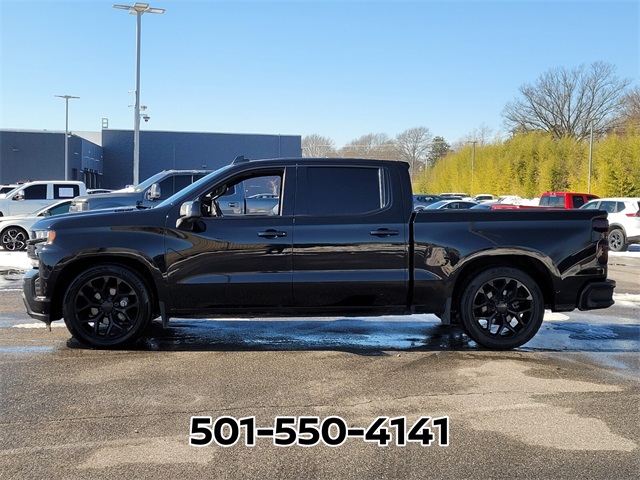 Used 2021 Chevrolet Silverado 1500 High Country with VIN 1GCUYHETXMZ296321 for sale in Little Rock