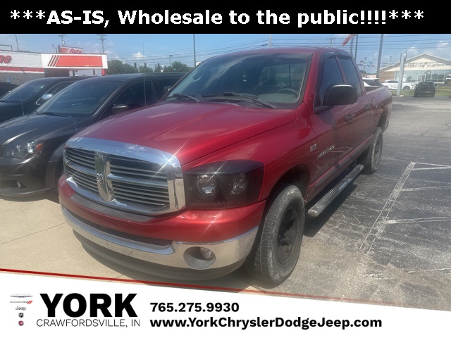 Used 2007 Dodge Ram 1500 Pickup SLT with VIN 1D7HU18287S183798 for sale in Crawfordsville, IN
