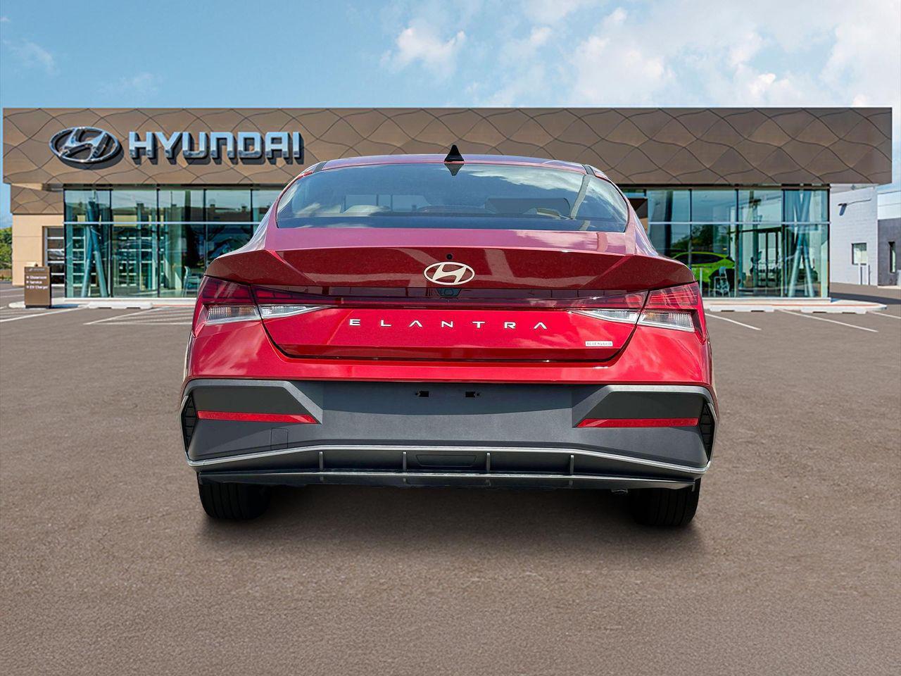 2025 Hyundai Elantra Hybrid Blue photo 6