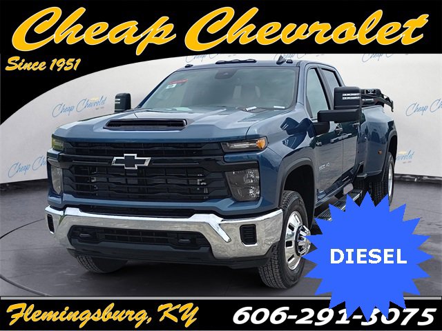 New 2025 Lakeshore Blue Metallic Chevrolet WT DRW image 1