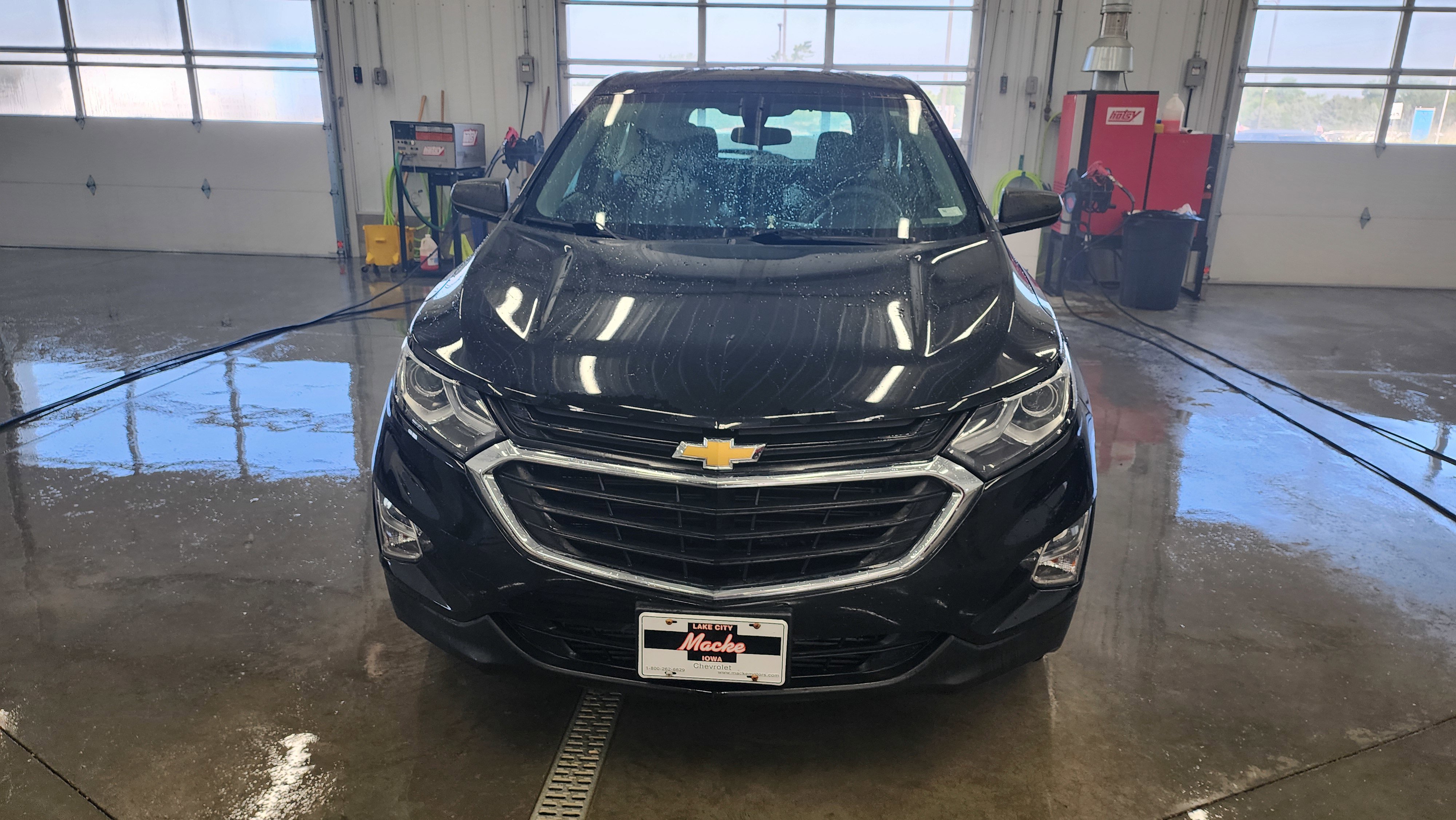 Used 2018 Chevrolet Equinox LS with VIN 3GNAXHEV3JL361057 for sale in Lake City, IA