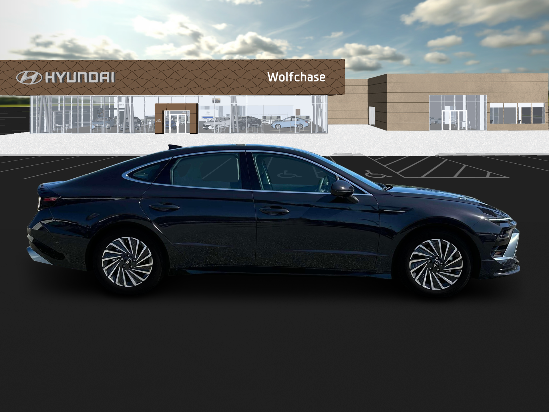 New 2025 Blue Hyundai Limited image 9