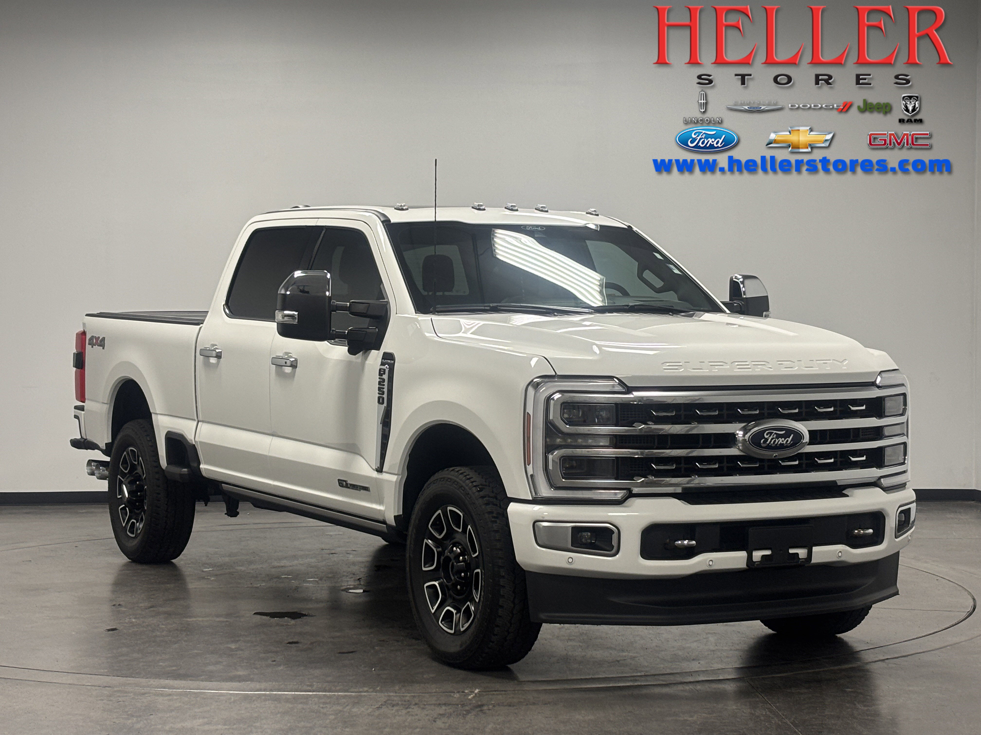 Used 2024 Star White Metallic Tri-Coat Ford Platinum image 1