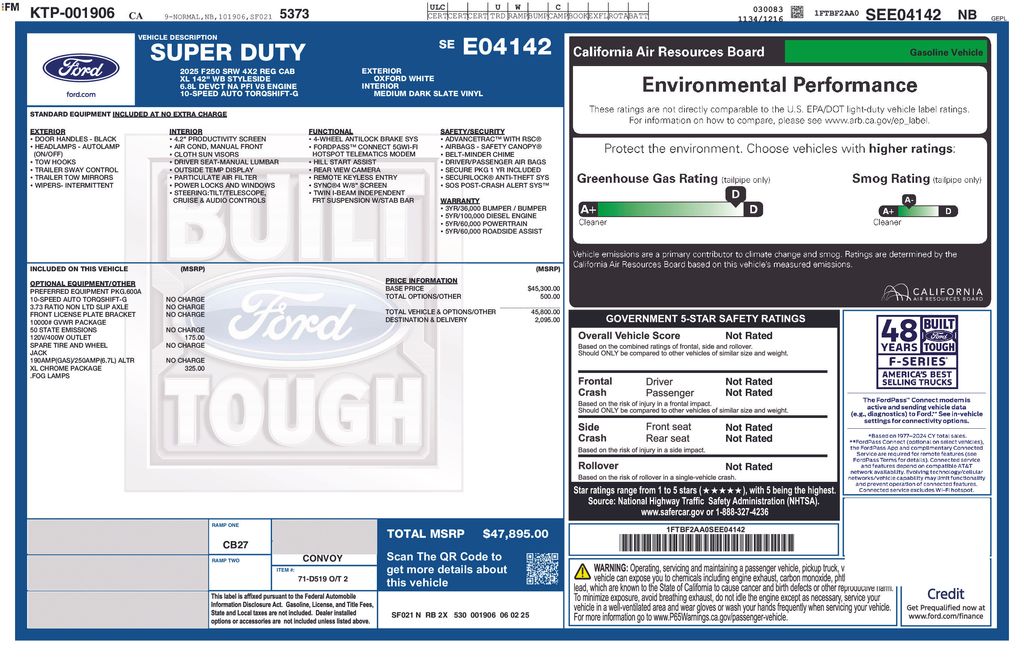 2025 Ford F-250 Super Duty XL