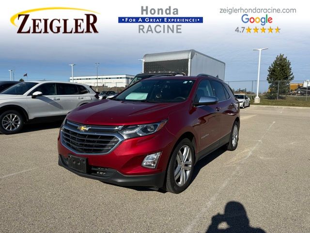 Used 2018 Chevrolet Equinox Premier with VIN 3GNAXMEV1JS578234 for sale in Sturtevant, WI