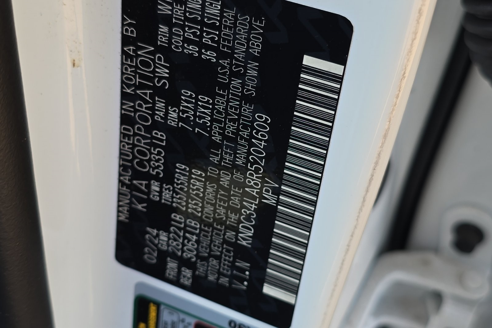 2024 Kia EV6 Light Wind photo 31