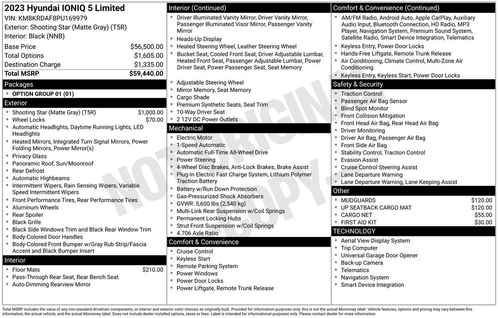 Used 2023 Hyundai IONIQ 5 Limited with VIN KM8KRDAF8PU169979 for sale in Port Orchard, WA