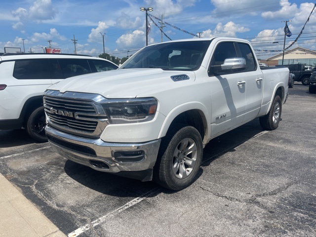 Used 2020 RAM Ram 1500 Pickup Laramie with VIN 1C6SRFDT9LN124949 for sale in Crawfordsville, IN