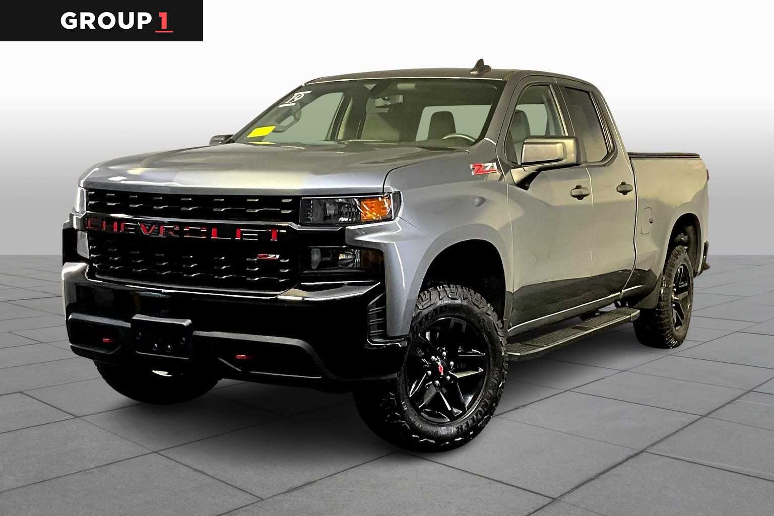 Pre-Owned 2019 Chevrolet Silverado 1500 Custom Trail Boss Extended