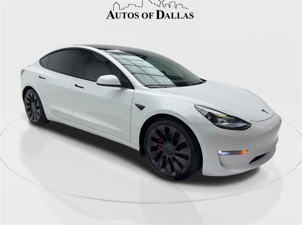 Used 2021 Tesla Model 3 Base with VIN 5YJ3E1EC2MF098690 for sale in Plano, TX