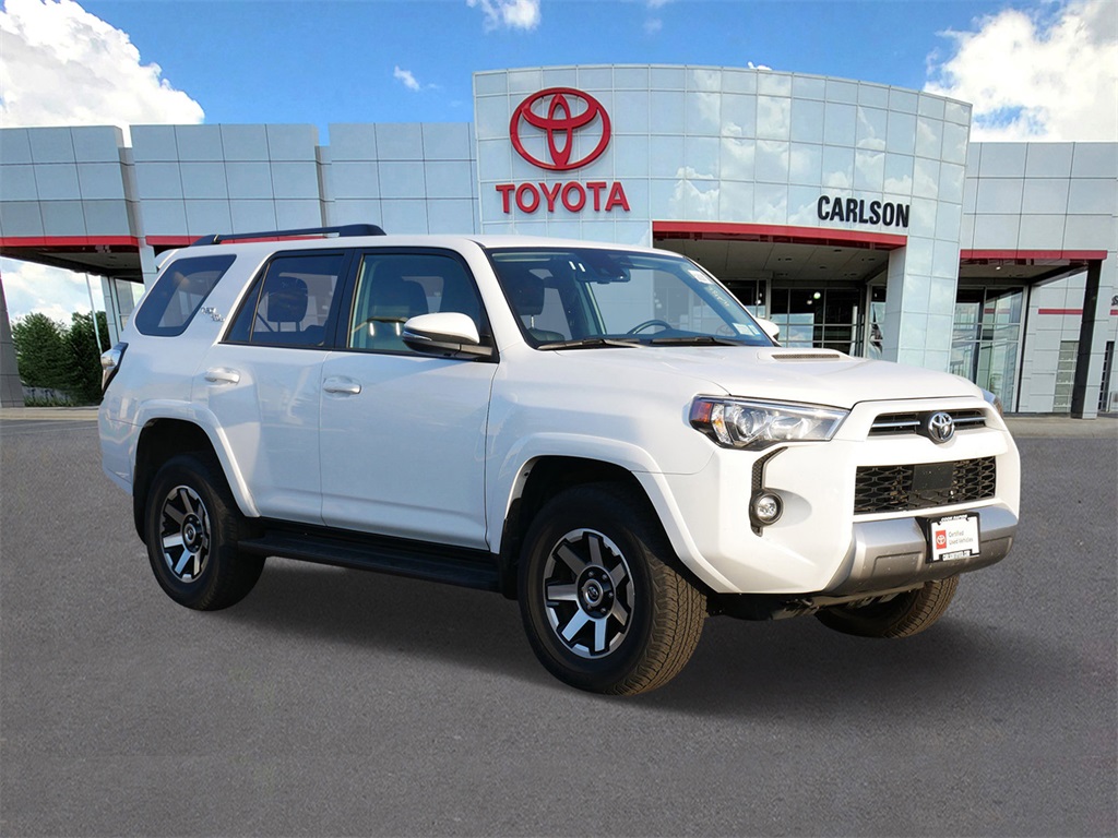 Certified 2024 Toyota 4Runner TRD Off-Road Premium with VIN JTERU5JR3R6281397 for sale in Minneapolis, Minnesota