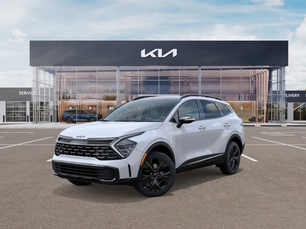 New 2025 Glacial White Pearl Kia X-Line image 1