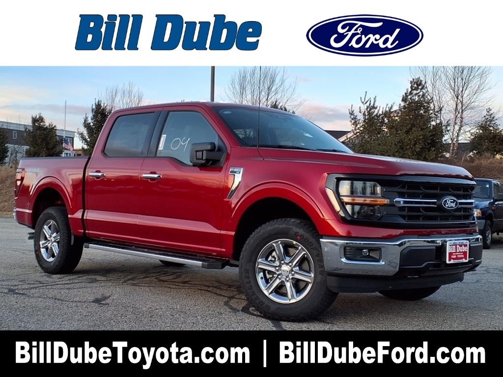 New 2024 Rapid Red Metallic Tinted Clearcoat Ford XLT image 1
