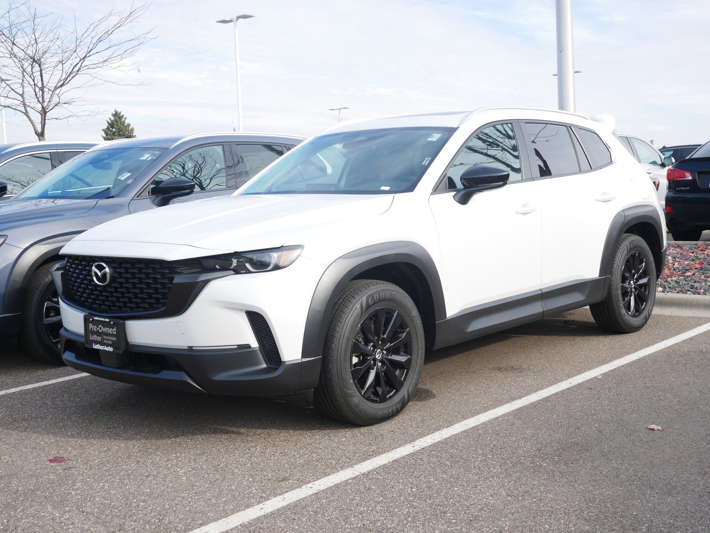 Certified 2025 Mazda CX-50 Premium with VIN 7MMVABDM0SN308450 for sale in Brooklyn Center, Minnesota