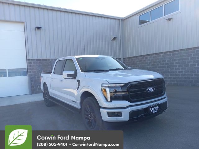 New 2025 Space White Metallic Ford Lariat image 1
