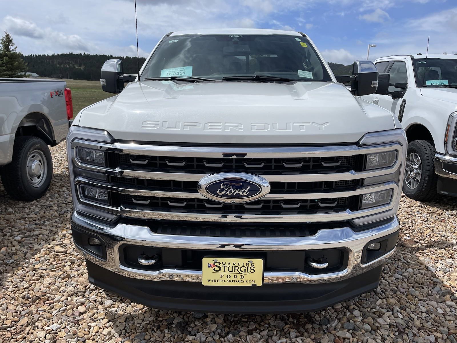 New 2024 Star White Metallic Tri-Coat Ford King Ranch image 14