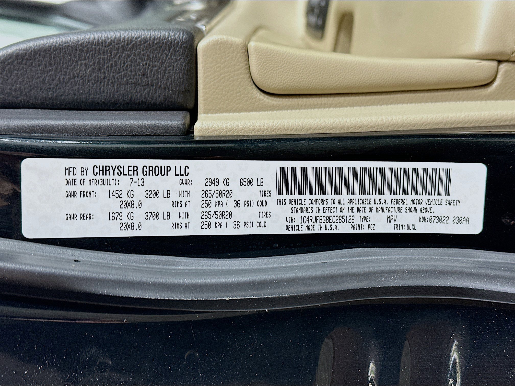 2014 Jeep Grand Cherokee Limited photo 29