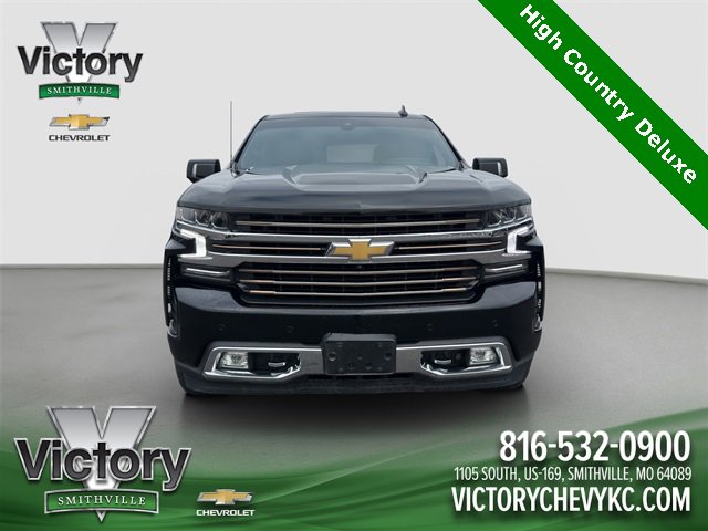 Used 2021 Chevrolet Silverado 1500 High Country with VIN 3GCUYHET4MG154899 for sale in Kansas City