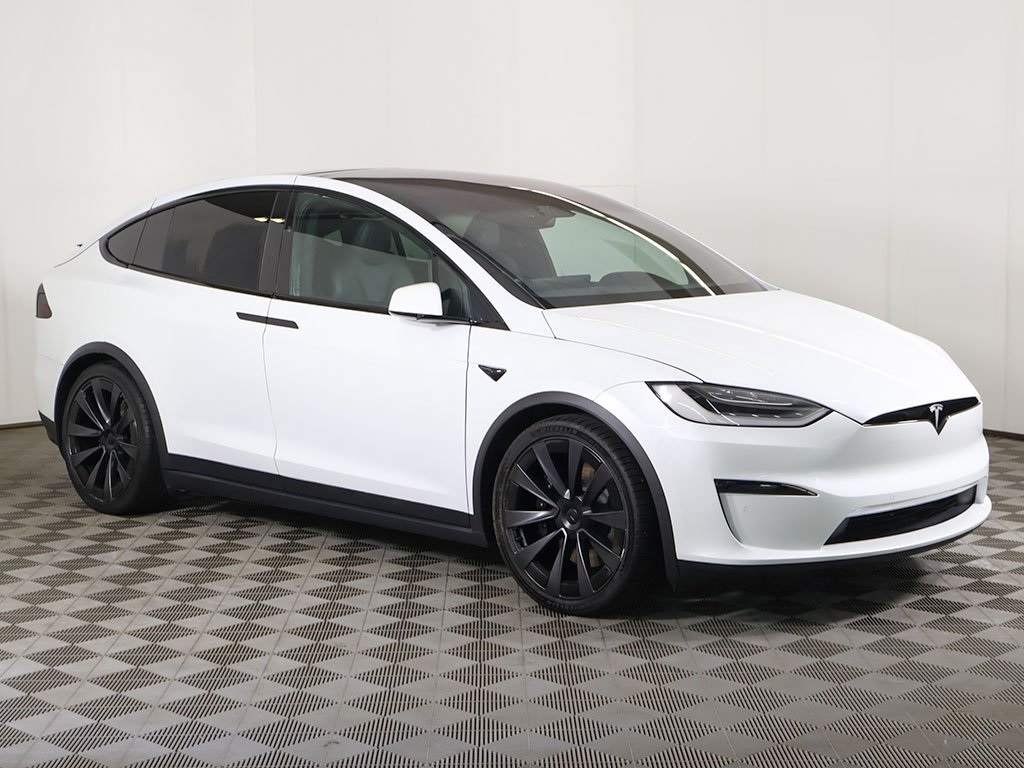 Used 2022 Tesla Model X Long Range with VIN 7SAXCAE59NF349461 for sale in Streetsboro, OH