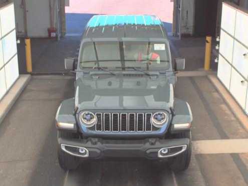 Used 2025 Jeep Wrangler 4xe Sahara 4XE with VIN 1C4RJXP64SW577962 for sale in Kansas City