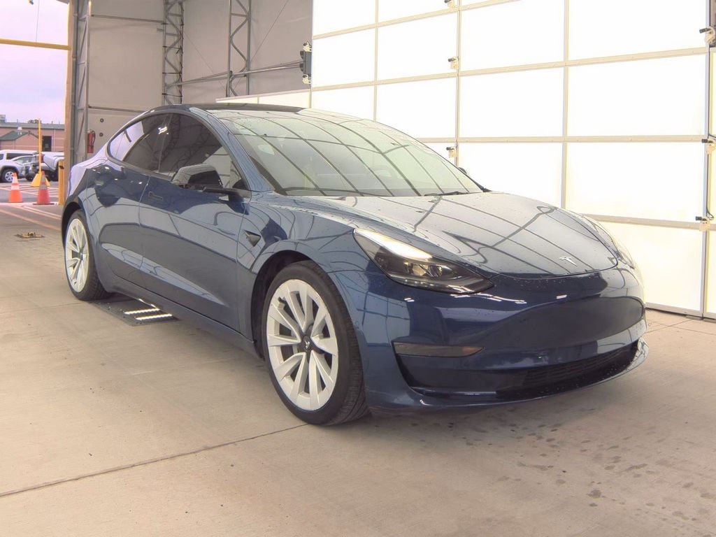 Used 2022 Tesla Model 3 Base with VIN 5YJ3E1EA0NF189635 for sale in Bedford, OH